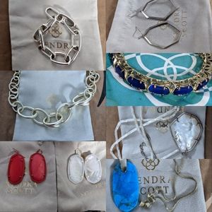 Kendra Scott-17 pieces, elle Corley Danielle Beckett Walker Paxton Lindsey Inez